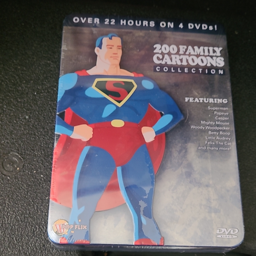 200 Family Cartoons Collection DVD Set